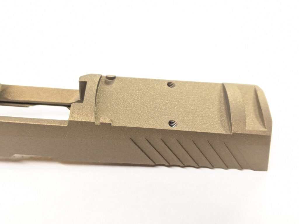 Cerakote finished slide